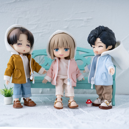 ob11娃衣 obitsu 11 GSC素体 外套 1/12分bjd molly