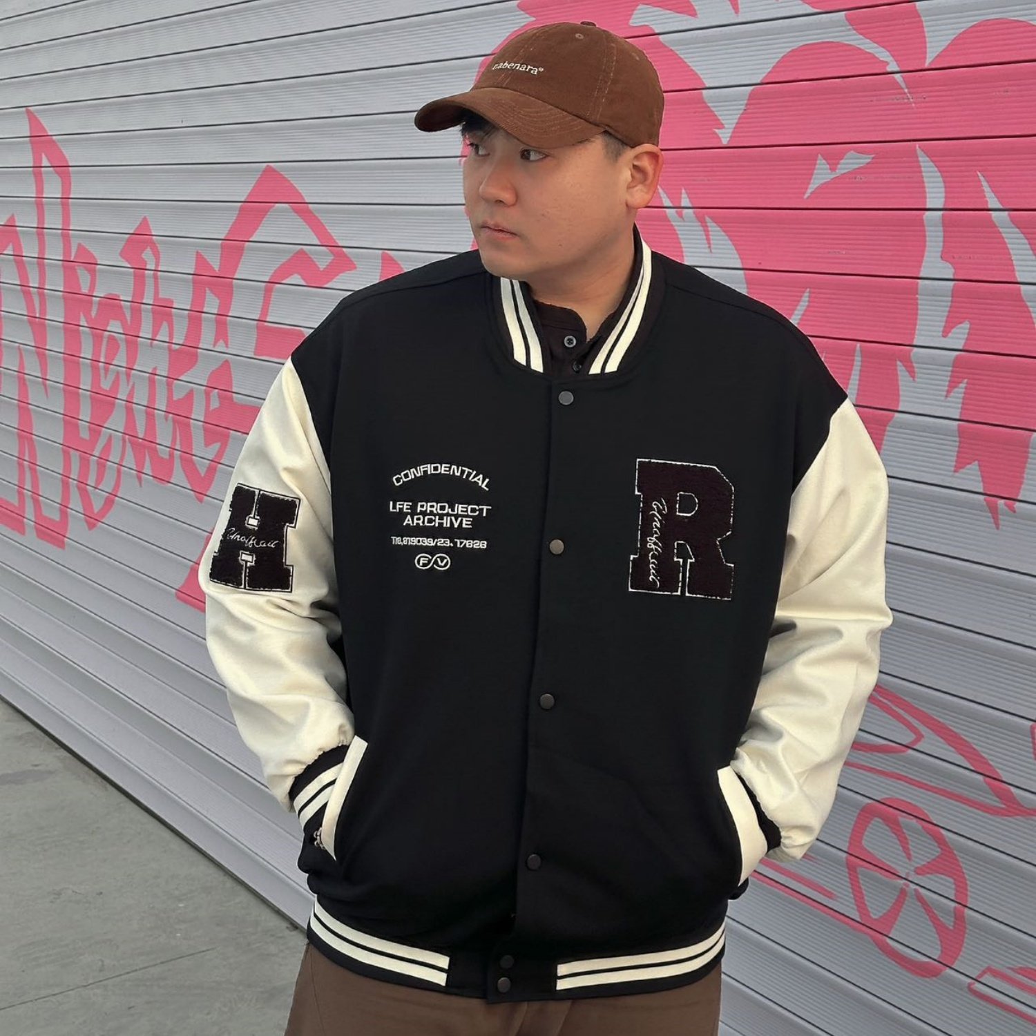 加肥加大外套美式复古棒球服外套男女宽松立领长袖大码潮牌夹克,男装,大码上装,淘宝优惠券,粉丝福利购,淘宝优惠卷