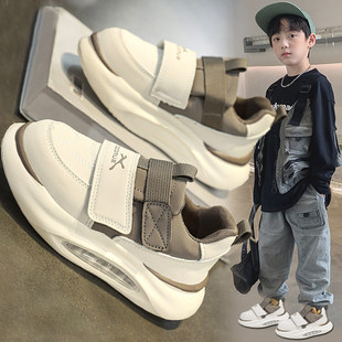 男孩加绒老爹棉鞋 官网C&K男童鞋 儿童皮面运动鞋 冬季 保暖 2025新款