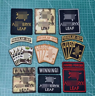 军鸟章臂魔术贴gen2正品 冲锋衣贴激光雕刻夜光刺绣章户外战术徽章