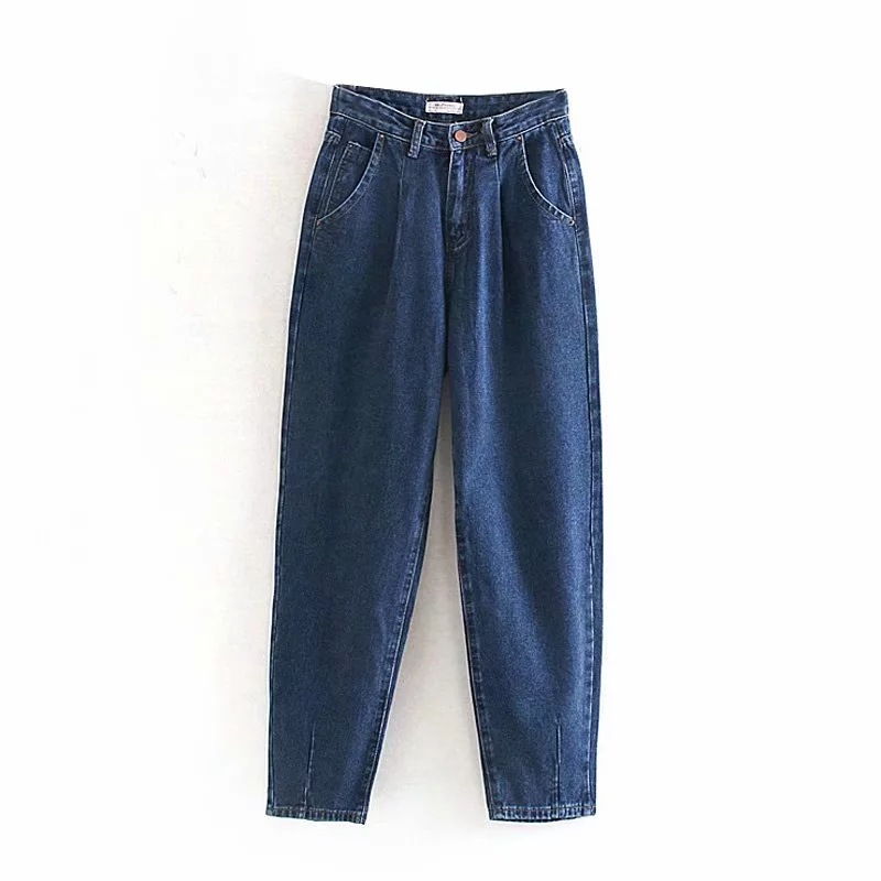 Jeans Woman 2019 Loose Casual Harem Pants boyfriends Mom Je在类目 女装/女士精品, 毛衣中 - 来自Buy2taobao.com提供专业的淘宝代购服务