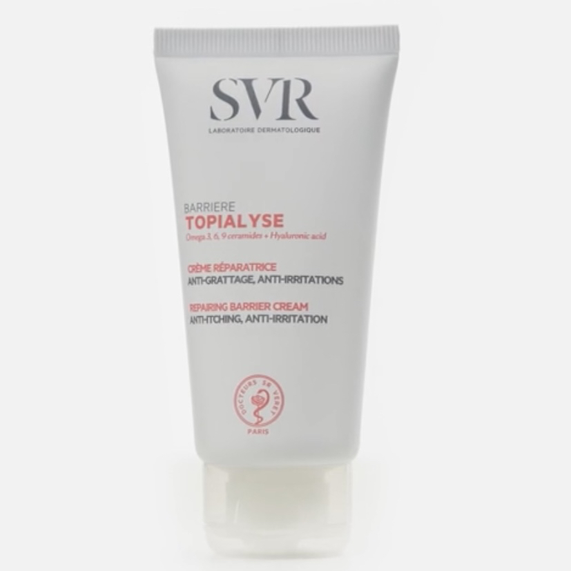 俄专柜新版SVR TOPIALYSE omega369温和修护敏感屏障保湿面霜50ml