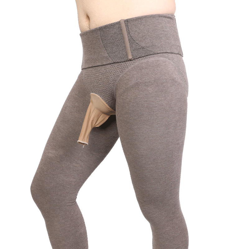 男士冬季加绒加厚显瘦连裤袜