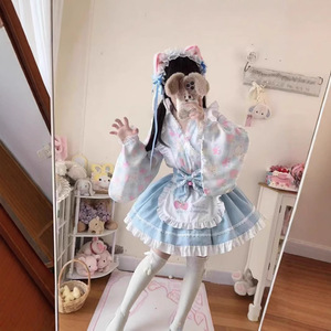 洛丽塔改良女仆风公主连衣裙