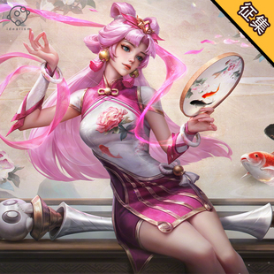 【定金】理想 lol英雄联盟cos服蜀绣佳人 拉克丝cosplay服装c服女