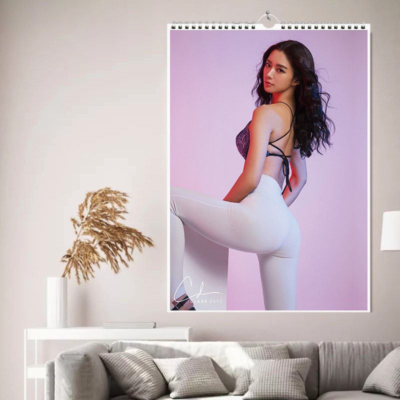 2026年马年李成敏明星挂历新款家用月历年历日历油画插画挂墙翻页,文具电教/文化用品/商务用品,台历,淘宝优惠券,粉丝福利购,淘宝优惠卷