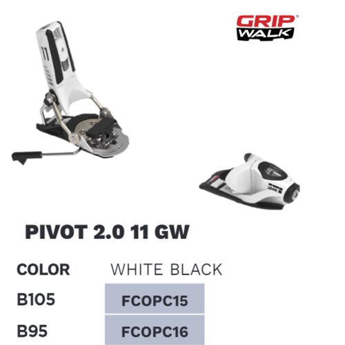 冷山雪具双板 LOOK自由式双板固定器PIVOT 2.0 2526新款