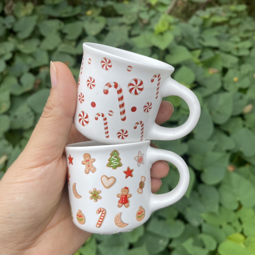 一口杯浓缩咖啡杯陶瓷儿童水杯