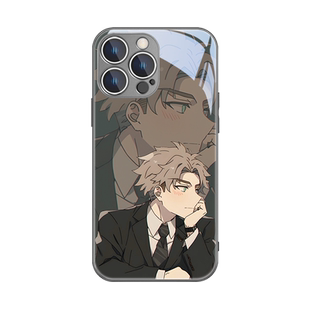 约尔黄昏苹果16手机壳情侣iPhone15间谍过家家14ProMax卡通动漫12mini二次元11男女8plus一对xsmax玻璃13全包
