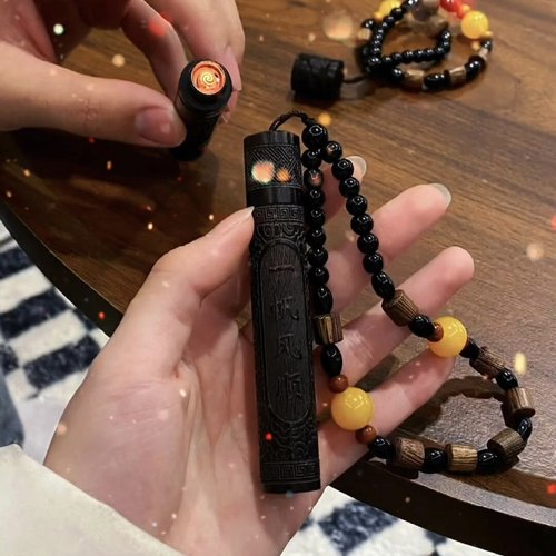 火折子古代传统一吹就着电子檀木