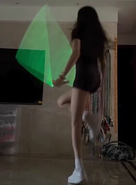 发光跳绳炫彩成人健身减脂神器