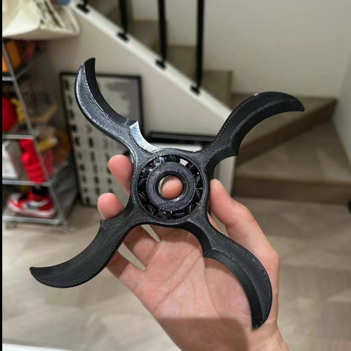 风魔指尖手里剑手指陀螺3d打印