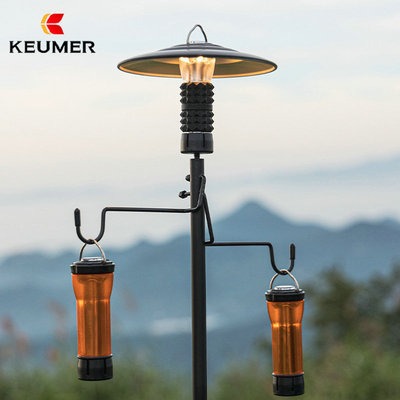 铝合金双钩户外灯架便携折叠