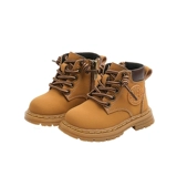 Bmw, Martens, детские нескользящие короткие сапоги, детская обувь для мальчиков, ботинки, мягкая подошва, осенние, тренд сезона