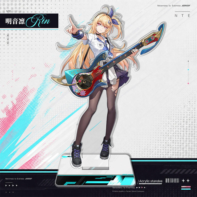 异环自制周边明音凛伊洛伊黑羽安魂曲娜娜莉真红亚克力立牌摆件