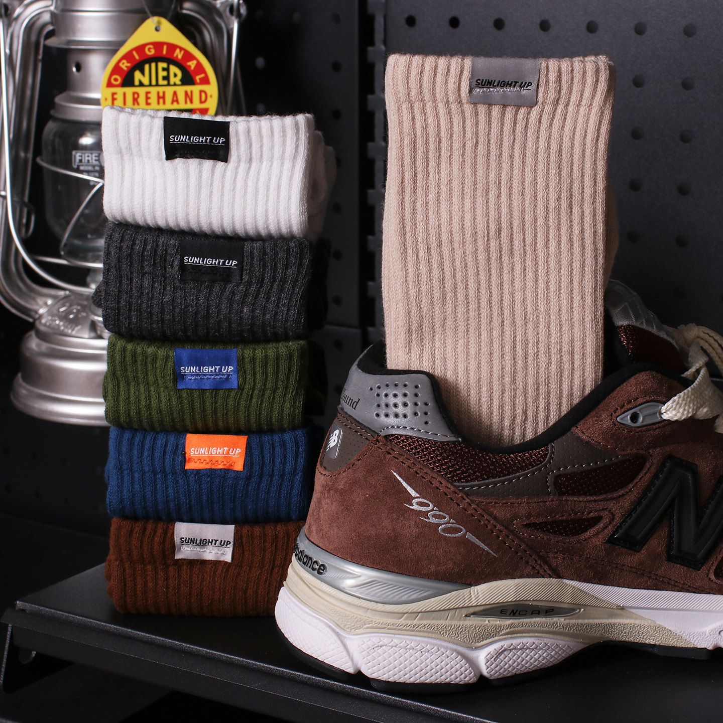 uniquesocks4双装毛巾底加厚袜