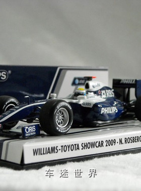 瑕疵 威廉姆斯 `SHOWCAR` TEAM ROSBERG, NICO罗斯伯格 2009