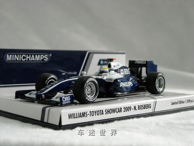 瑕疵 威廉姆斯 `SHOWCAR` TEAM ROSBERG, NICO罗斯伯格 2009