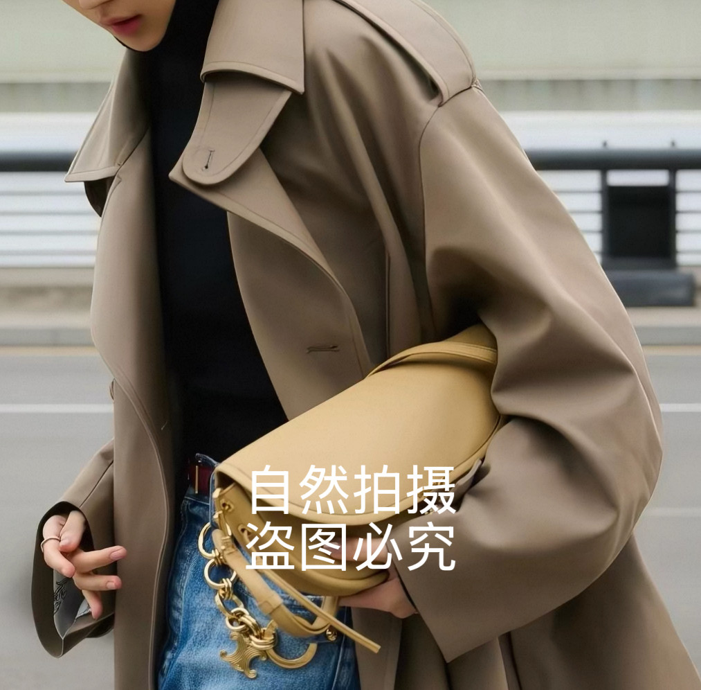 niki-bags凯旋门halfmoon月牙包翻盖单肩斜挂包孙千同款定制牛皮