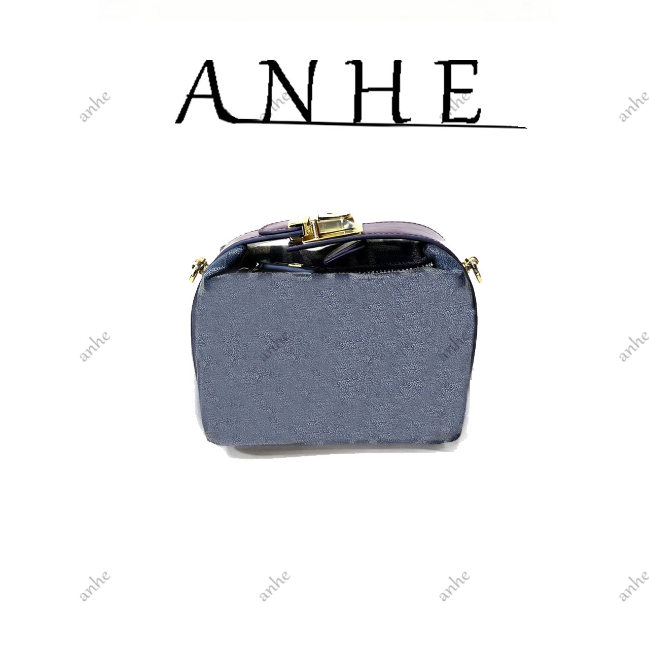 安合甄选-高定真皮包-15cm-6006-f饭盒-芬-花