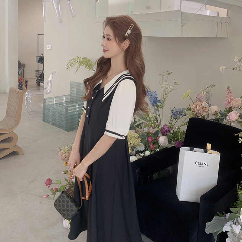 现货夏装短袖减龄连衣裙317-MY8901-P95-K148,女装连衣裙,浙宝185