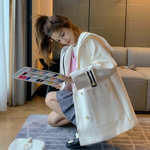 现货 毛呢大衣外套女185-9960-P165-K238图片
