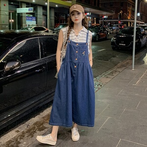 现货 牛仔背带水洗连衣裙185-8558-P95-K148图片