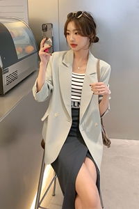 现货 2022春季新款韩版气质小清新小西服317-MY8855-K148-P105图片