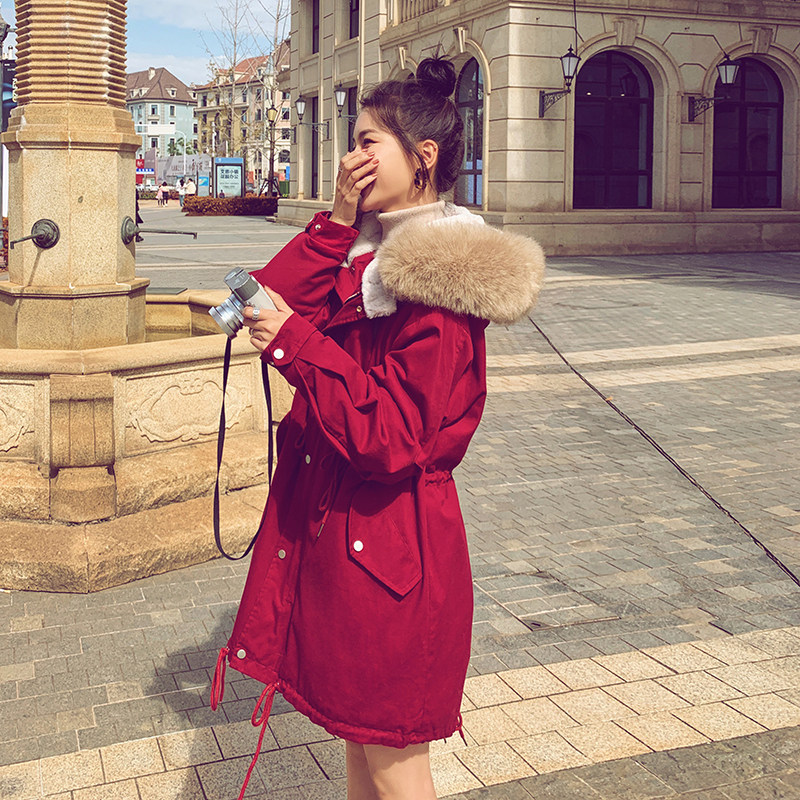 大货已出自有工厂派克服兔毛内胆棉衣棉服317-MY688-P195-控278,女装棉衣/棉服,浙宝185