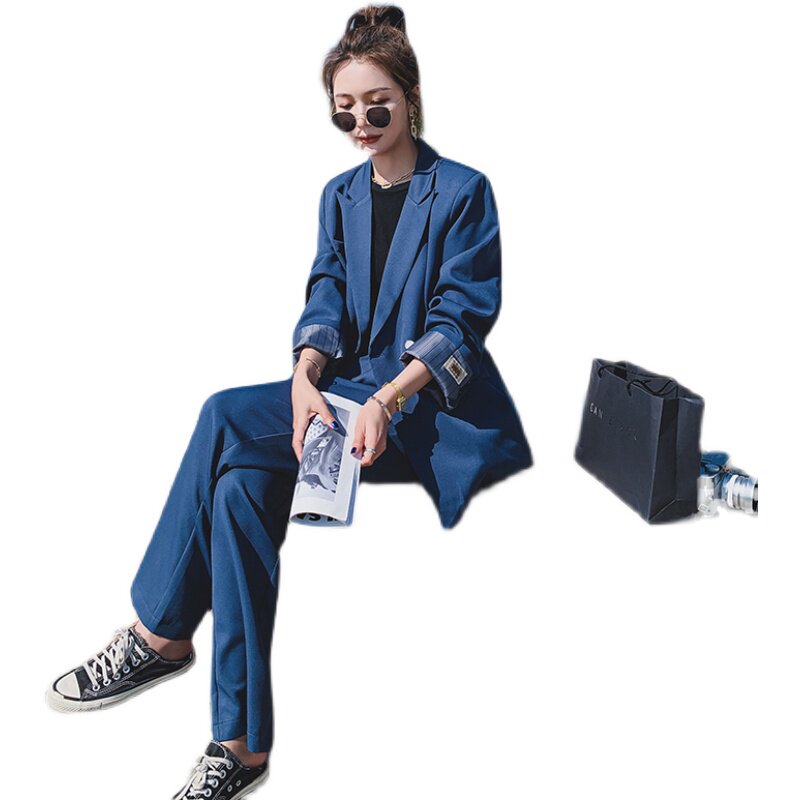 现货春装小西装套装女休闲西服外套通勤317-MY805-P145-218,女装西装,浙宝185