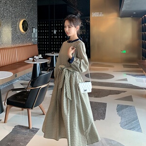 现货已到店碎花2022新款秋装连衣裙女317-MY8039-P115-K168