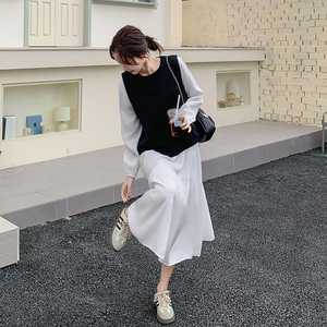 现货法式氛围感减龄套装裙女2025年春季新款185-2506-P155-K218图片