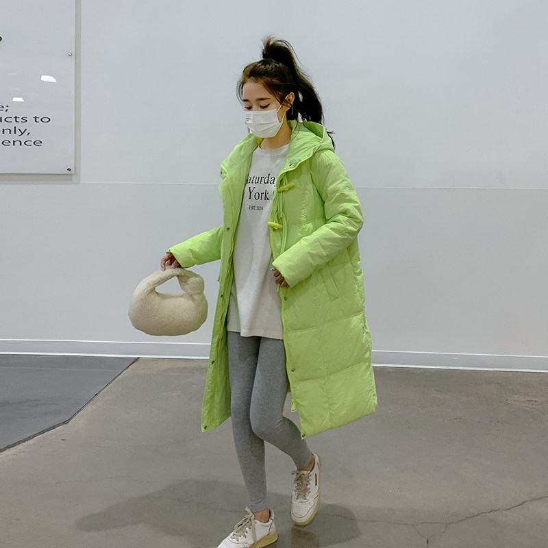现货 双十二90绒牛角扣白鸭绒羽绒服外套185-9995-90绒图片