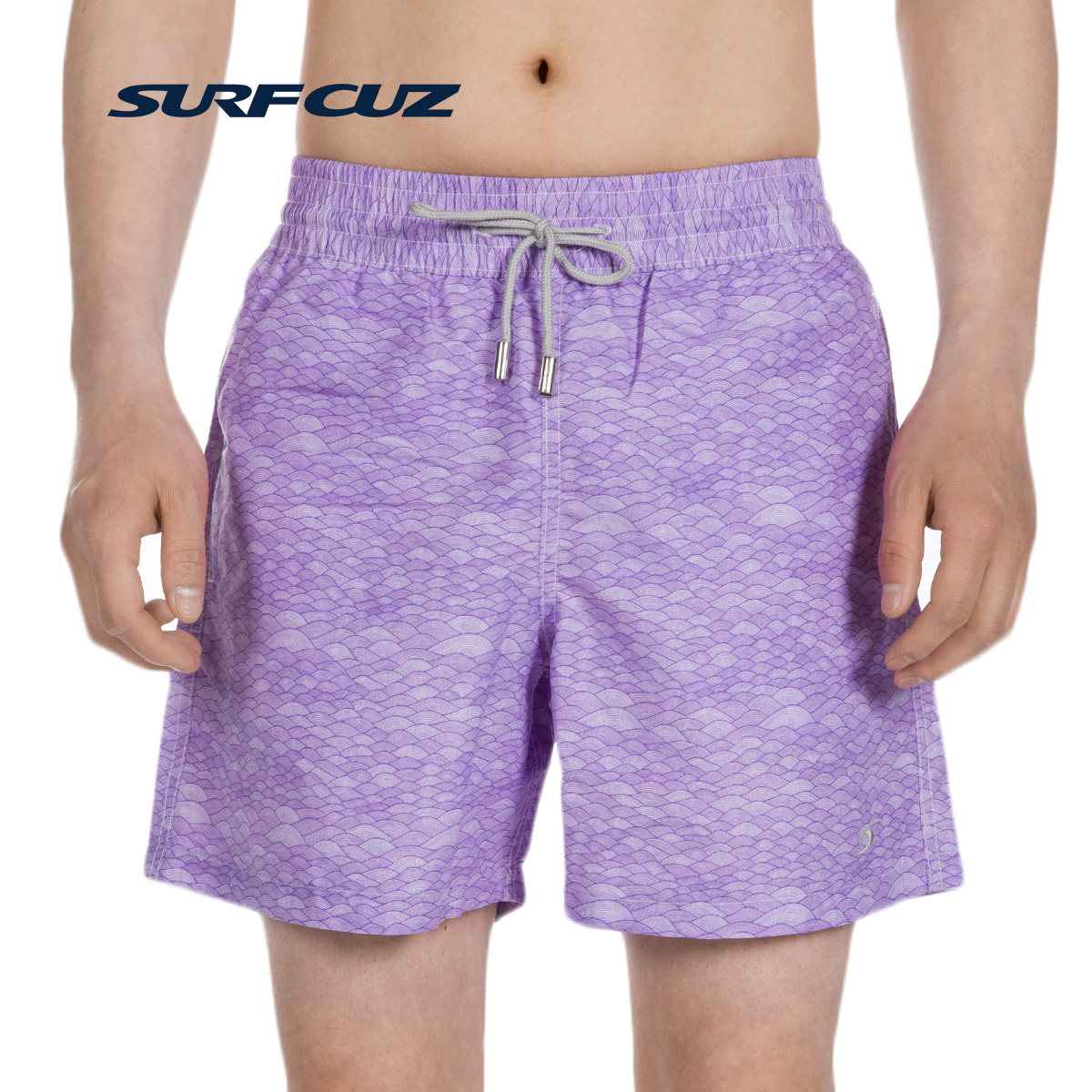 surfcuz 海浪款男士沙滩裤速干海边度假宽松大码游泳男短裤有内衬,运动/瑜伽/健身/球迷用品,沙滩裤,淘宝优惠券,粉丝福利购,淘宝优惠卷