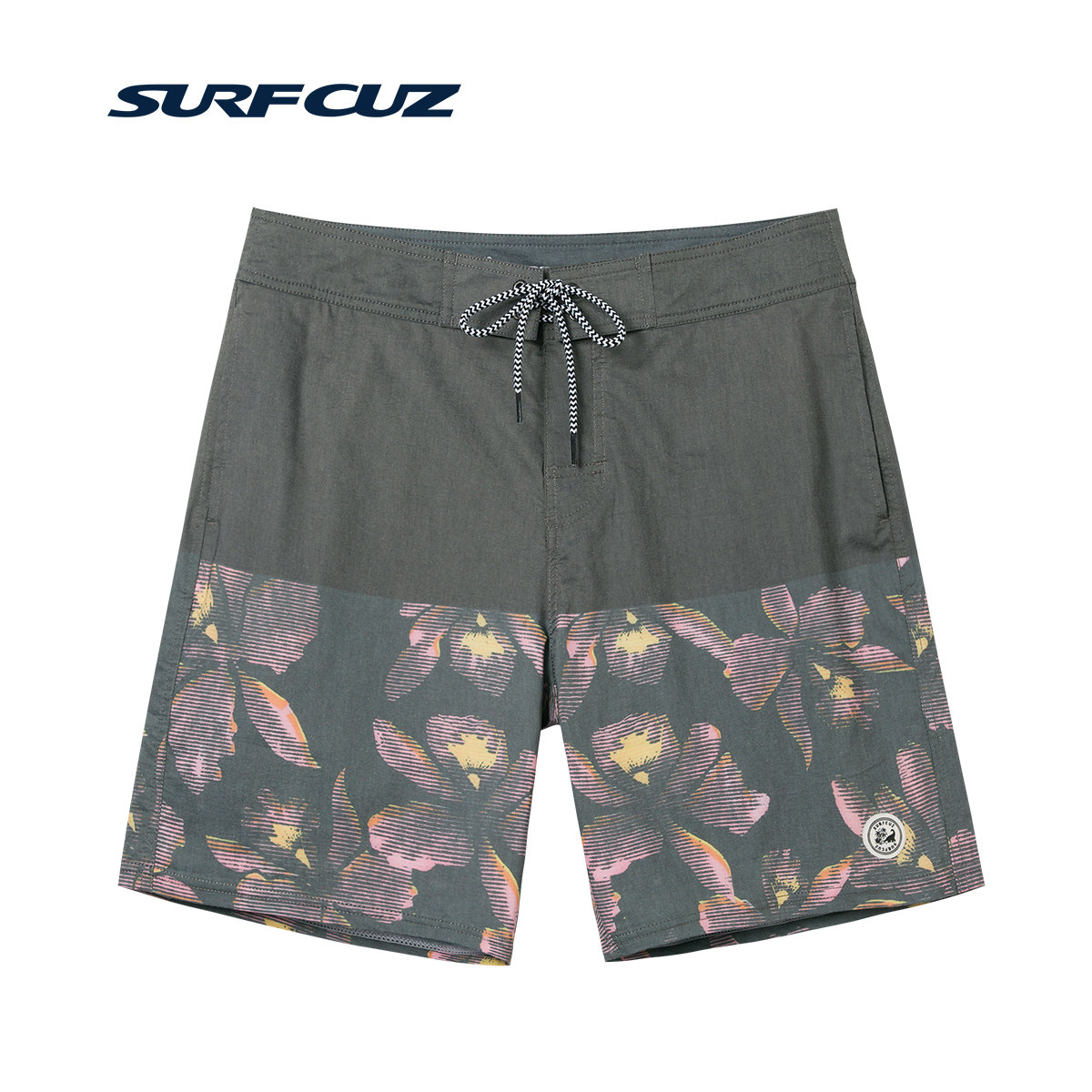 surfcuz 夏季男沙滩裤宽松大码五分裤怀旧短裤休闲度假男短裤,运动/瑜伽/健身/球迷用品,沙滩裤,淘宝优惠券,粉丝福利购,淘宝优惠卷