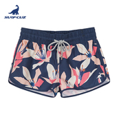 宽松沙透气滩裤 大码 海边度假时尚 surfcuz女士速干可下水泳裤