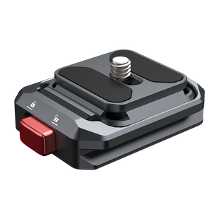 iFootage 印迹 Q38海星快拆装板无虚位相机微单反云台三脚架滑轨通用大疆RS智云稳定器Gopro运动阿卡转换底座