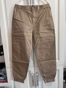 裤 国货美家男休闲裤 工装 口袋弹力直筒宽松休闲束脚长裤 男 秋冬新款