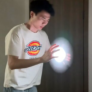 火影忍者螺旋丸3d打印旋转发光螺旋手里剑小玩具旋涡鸣人武器模型