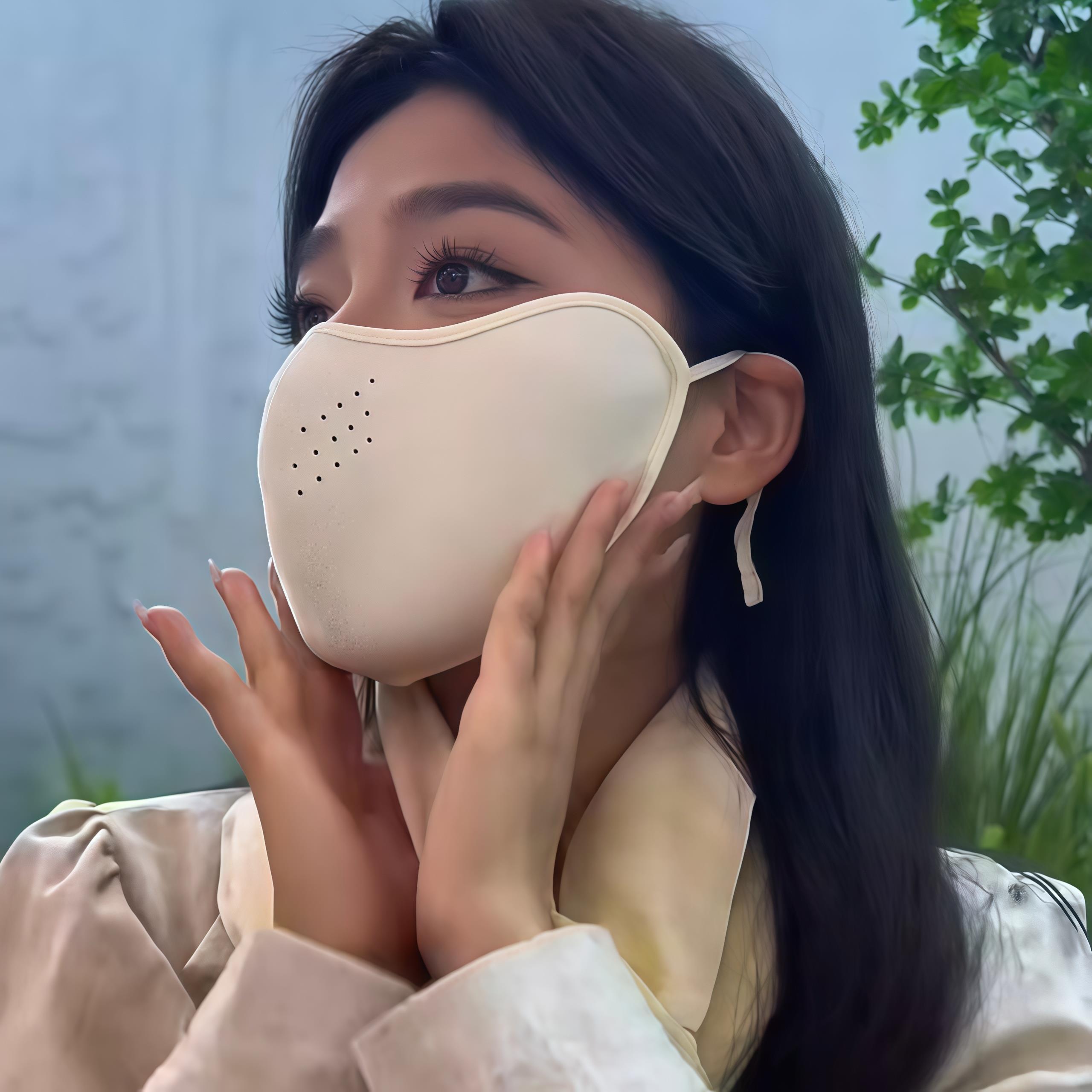 奶皮子口罩冬季澳绒加厚