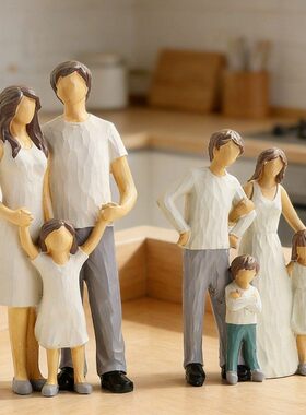 跨境幸福一家人树脂工艺