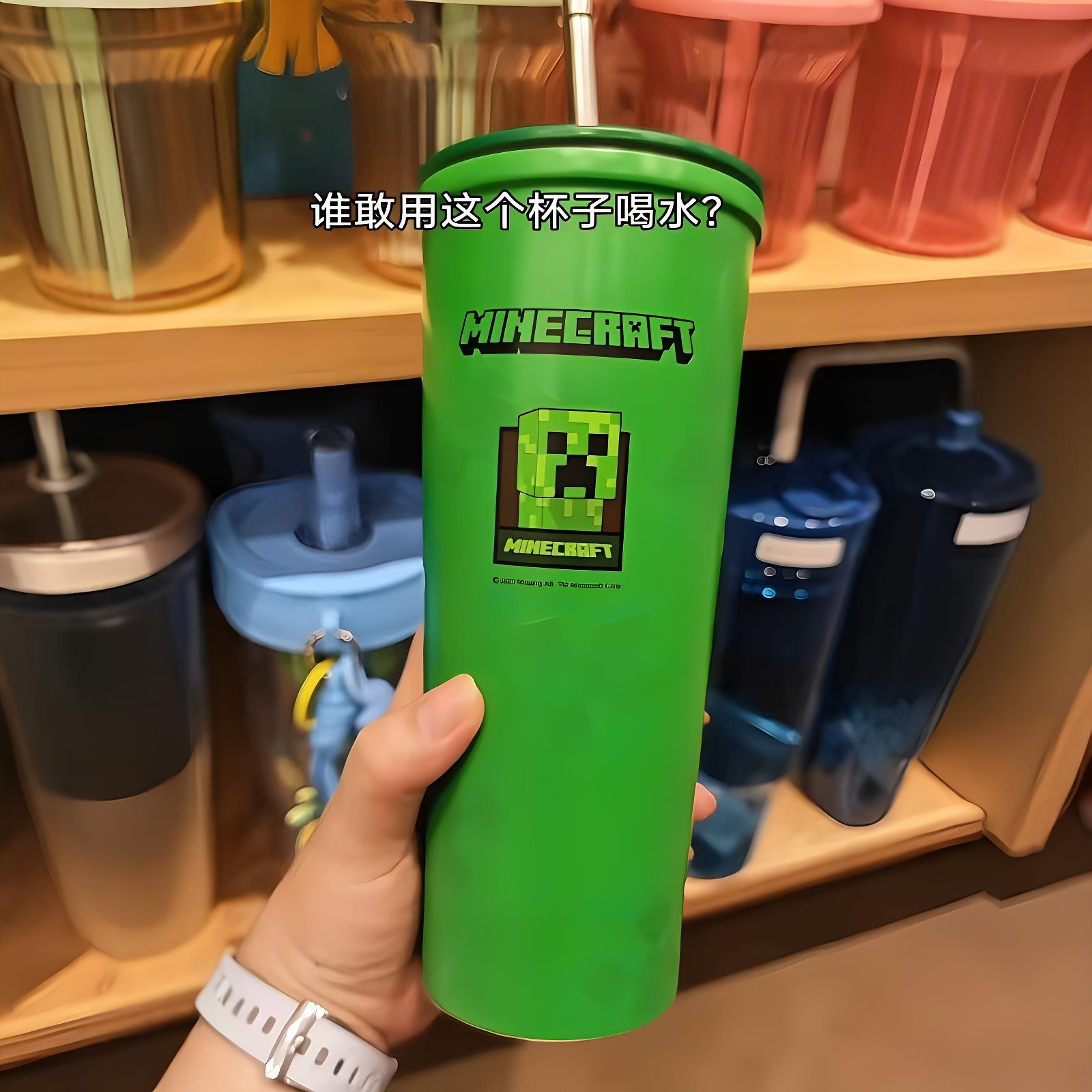 我的世界水杯双层吸管保