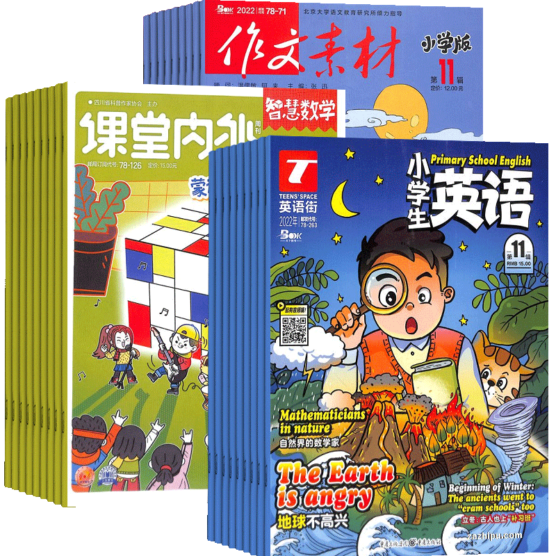 作文素材小学版杂志组合