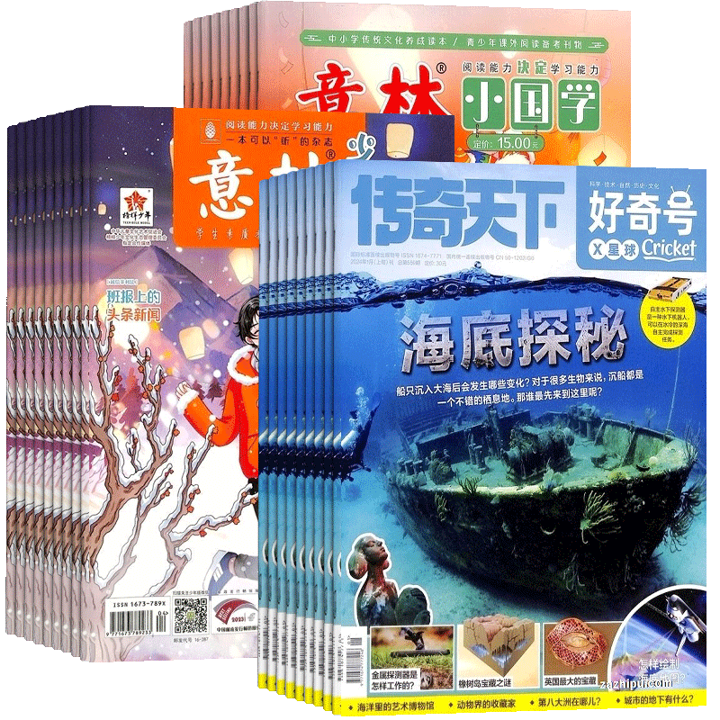 好奇号+意林少年版杂志组合