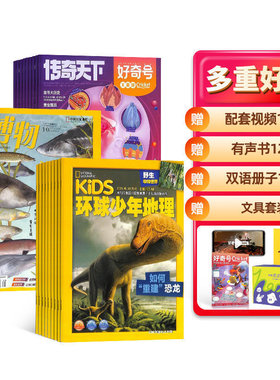 【限时促销】好奇号/博物/问天少年/意林少年版 杂志组合订阅 2026年1月起订 杂志铺 少儿科普兴趣阅读书籍期刊杂志 少儿课外