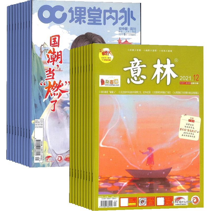 课堂内外初中版意林组合杂志