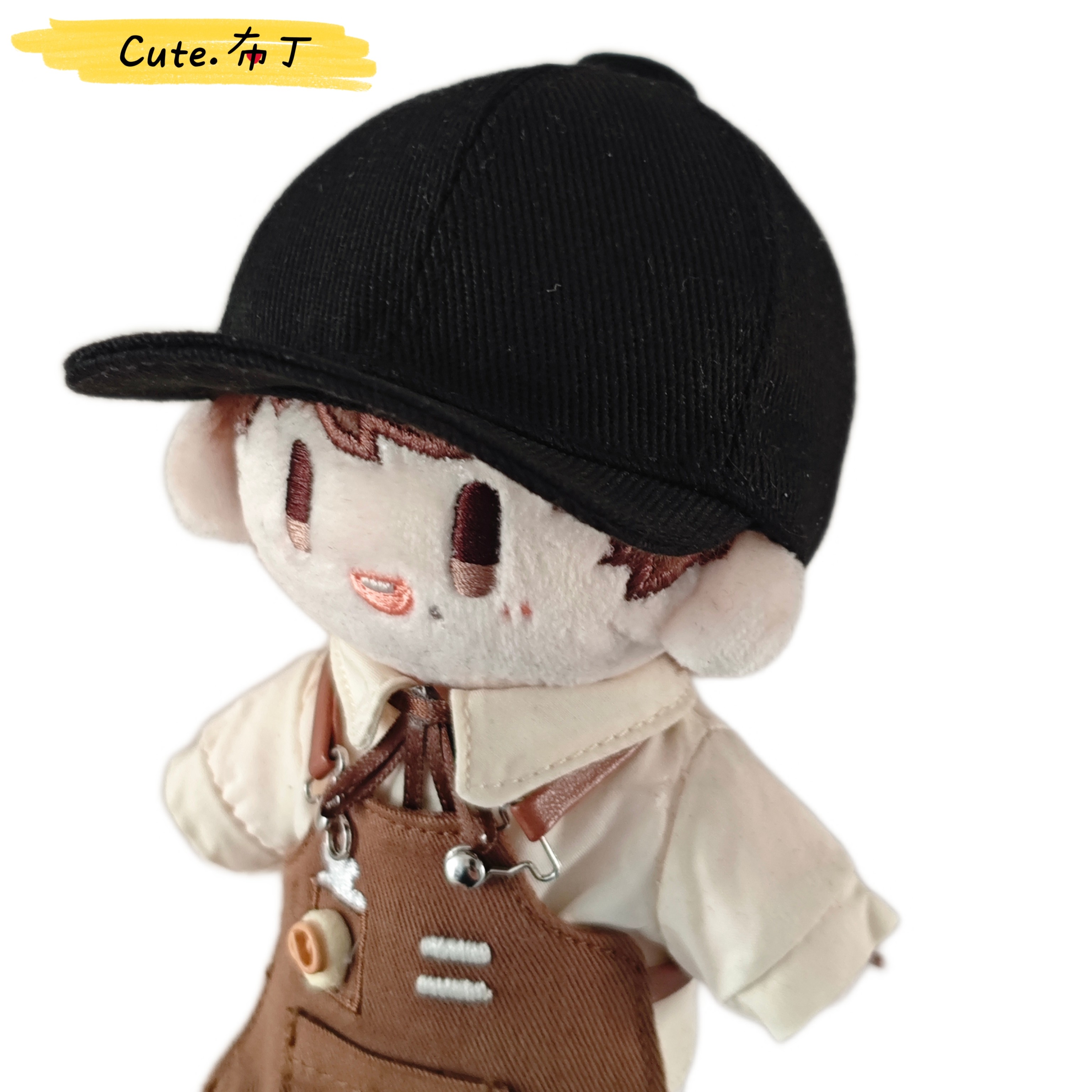 周可可帽子属性16cm棉花娃娃鸭舌帽可爱玩偶棒球帽可爱可定制尺寸,模玩/动漫/周边/娃圈三坑/桌游,棉花娃娃/毛绒玩具娃衣,淘宝优惠券,粉丝福利购,淘宝优惠卷