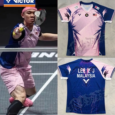 胜利李梓嘉马来羽毛球大赛服胶囊