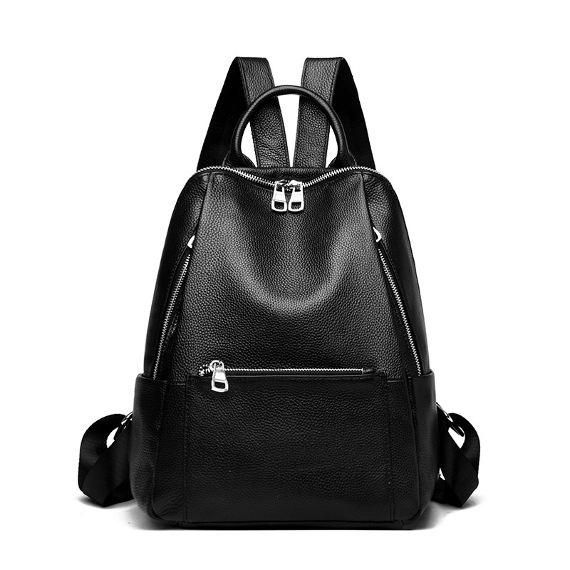 2026头层牛皮新款真皮双肩包女高级感百搭通勤旅行休闲背包,箱包皮具/热销女包/男包,双肩背包,淘宝优惠券,粉丝福利购,淘宝优惠卷