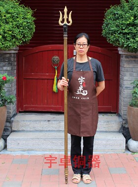 黄铜十八般兵器摆件工艺品